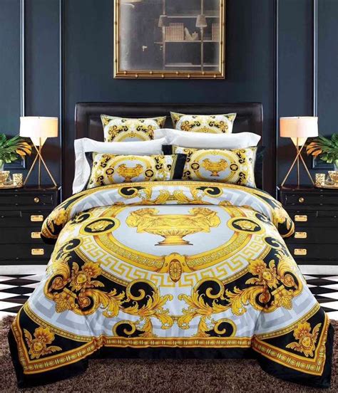 versace bedding set uk|Versace bedroom furniture set.